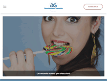 Tablet Screenshot of distribucioneslb.com